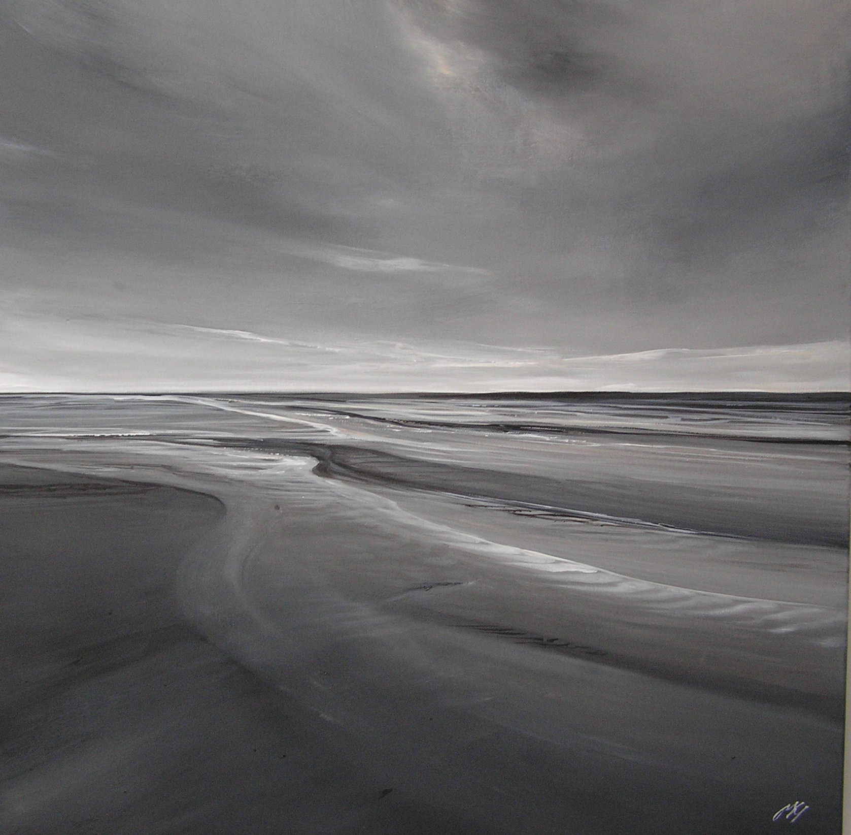 'Silver Shore, Aberlady' by artist Allison Young